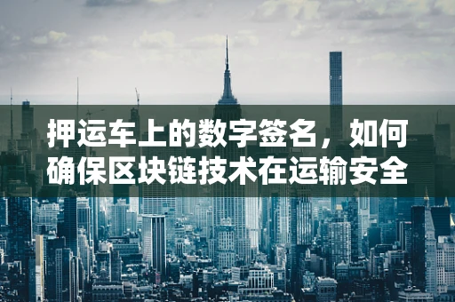 押运车上的数字签名，如何确保区块链技术在运输安全中的应用？