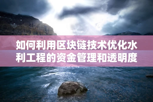 如何利用区块链技术优化水利工程的资金管理和透明度？