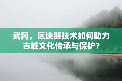 武冈，区块链技术如何助力古城文化传承与保护？