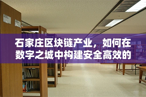 石家庄区块链产业，如何在数字之城中构建安全高效的区块链生态？