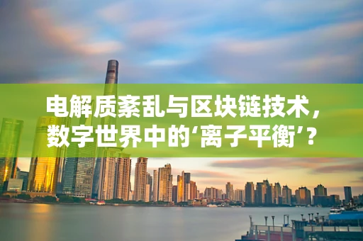 电解质紊乱与区块链技术，数字世界中的‘离子平衡’？