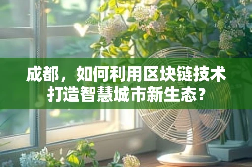 成都，如何利用区块链技术打造智慧城市新生态？