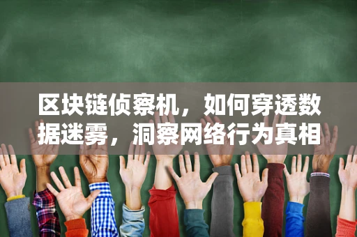 区块链侦察机，如何穿透数据迷雾，洞察网络行为真相？