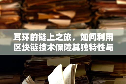 耳环的链上之旅，如何利用区块链技术保障其独特性与真实性？