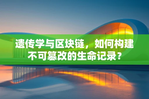 遗传学与区块链，如何构建不可篡改的生命记录？