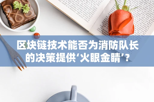 区块链技术能否为消防队长的决策提供‘火眼金睛’？