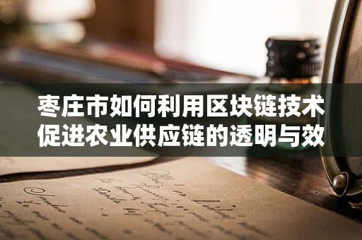 枣庄市如何利用区块链技术促进农业供应链的透明与效率？