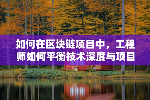 如何在区块链项目中，工程师如何平衡技术深度与项目进度？