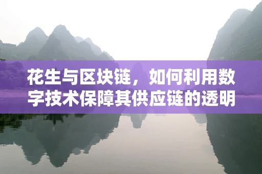 花生与区块链，如何利用数字技术保障其供应链的透明与安全？